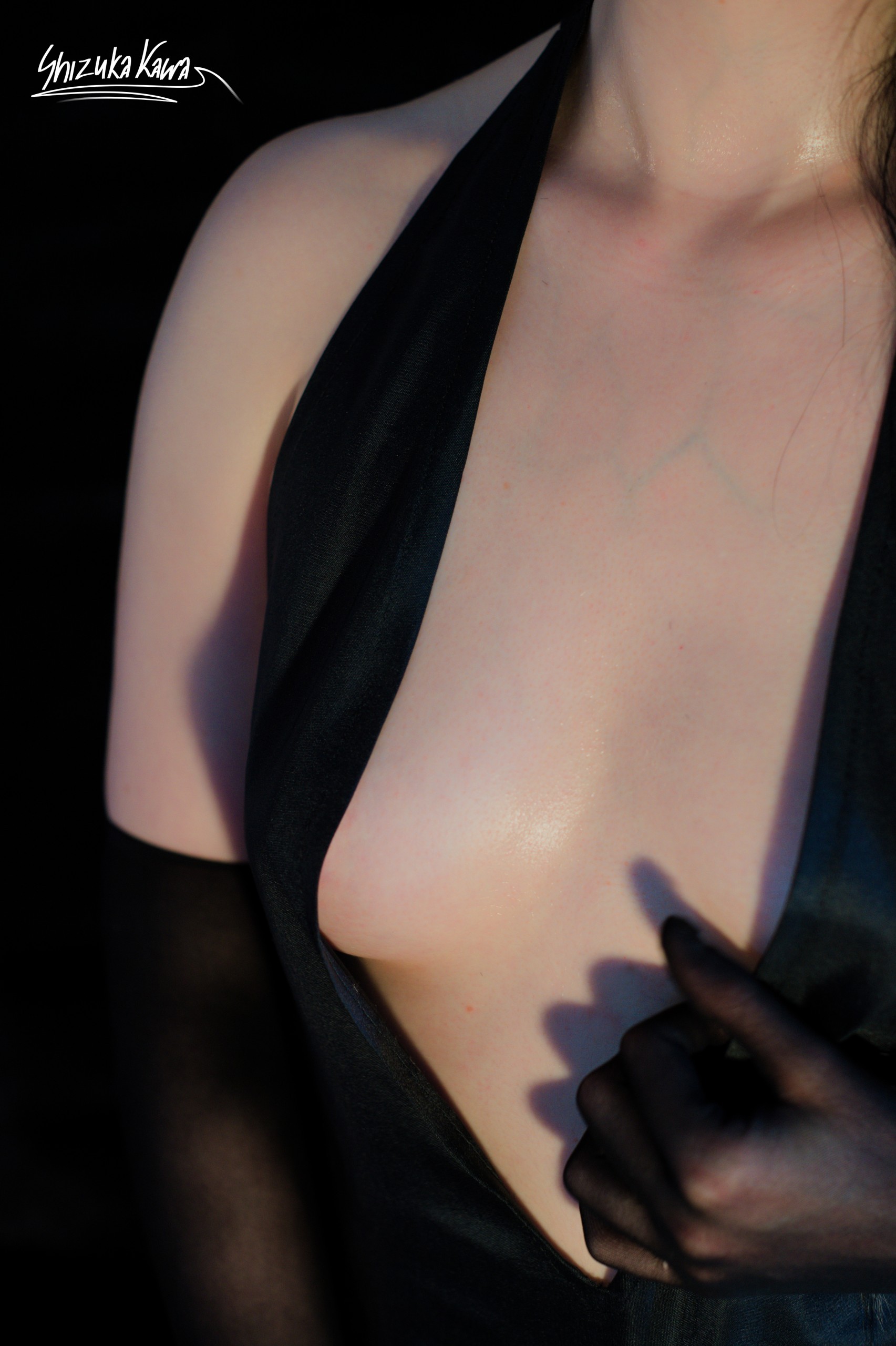 Anubis in Black Revealing Evening Dress and Pantyhose image 55
