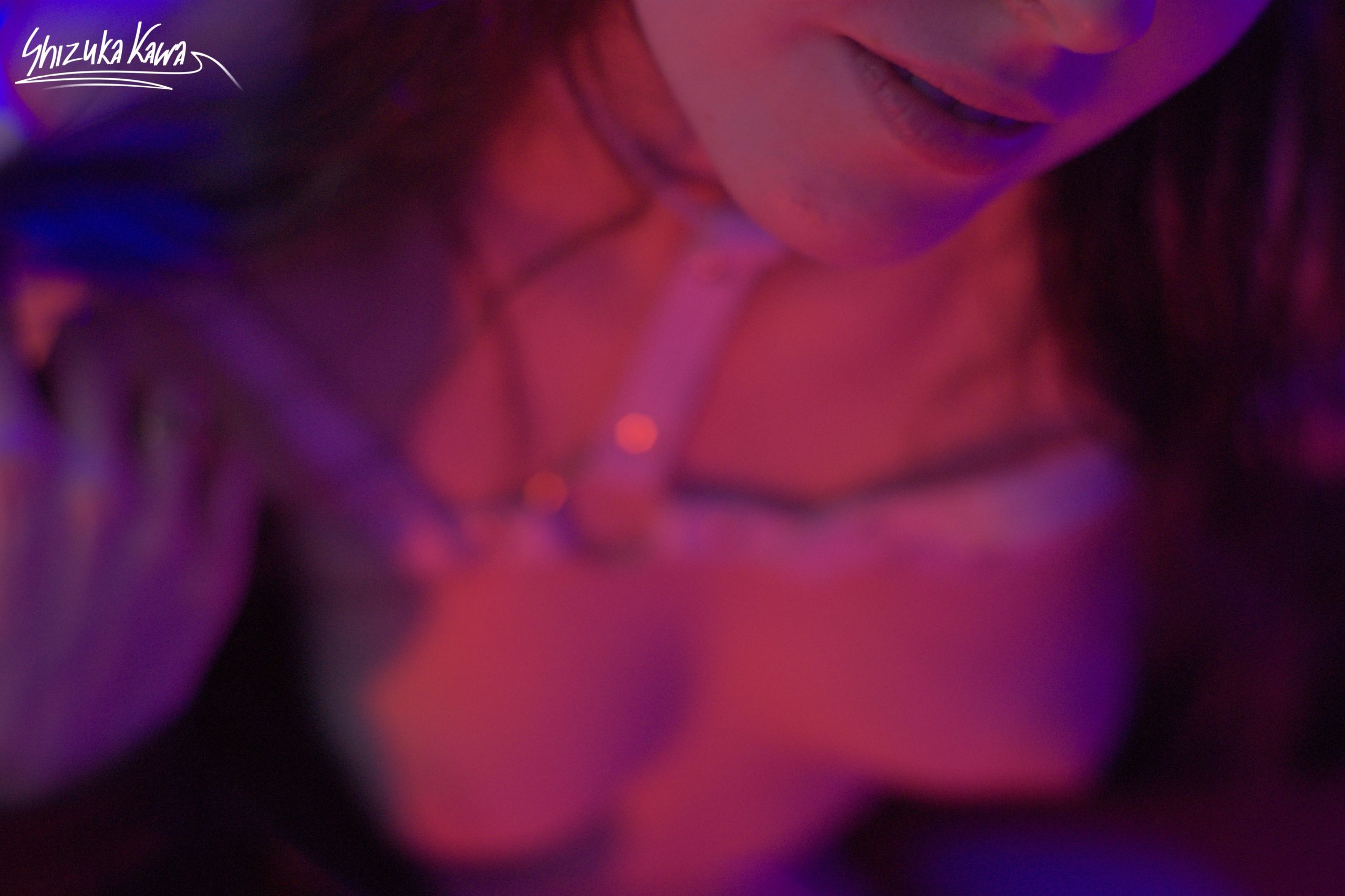White Harness Under Hoodie image 1