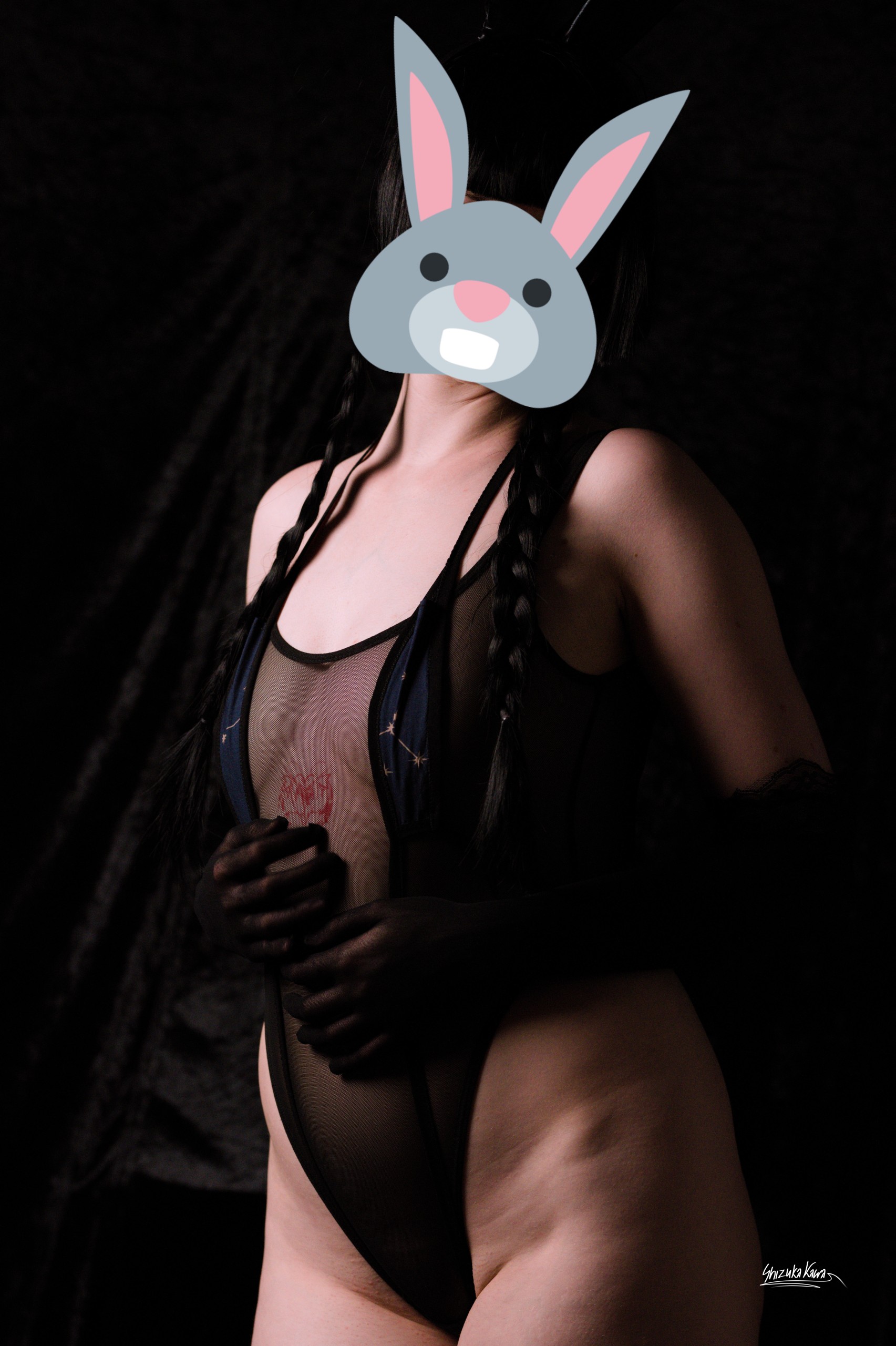 Bunnygirl with Tattoo and Slingshot Bikini image 49