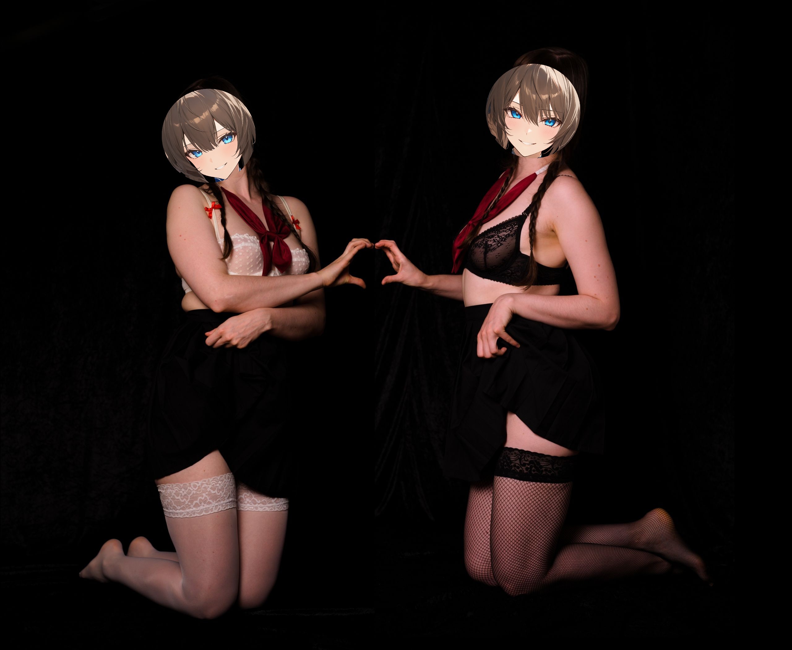 Schoolgirls and Lingerie